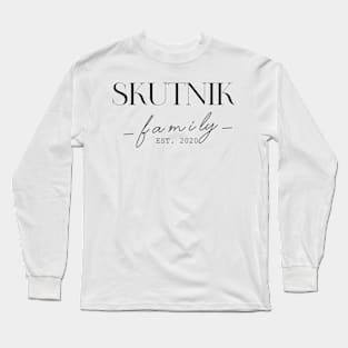 Skutnik Family EST. 2020, Surname, Skutnik Long Sleeve T-Shirt